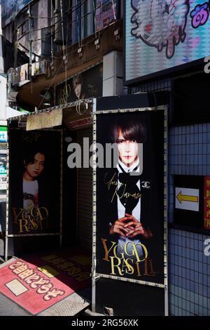 Yggdrasill, host bar a Kabukicho; Shinjuku, Tokyo, Giappone Foto Stock