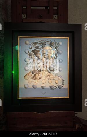 Paesaggio della Galatea delle sfere nel Museo del Teatro Salvador Dalí a Figueres, Catalogna, Spagna Foto Stock