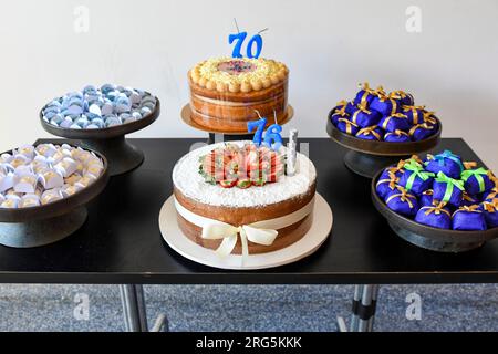 Rio De Janeiro, Brasile. 7 agosto 2023. Ballo di tributo durante Rio de Janeiro Governor partecipa in omaggio al 70° compleanno di Zico e al 76° compleanno di Suderj tenutosi allo stadio Maracanã, questo lunedì mattina (07), a Rio de Janeiro, RJ. Crediti: Celso Pupo/FotoArena/Alamy Live News Foto Stock