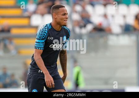 7 agosto 2023, Castel di Sangro, Napoli, Italia: Natan di Napoli durante un allenamento pre-stagionale, Stadio Patini Castel di Sangro Italia (Credit Image: © Ciro De Luca/ZUMA Press Wire) SOLO USO EDITORIALE! Non per USO commerciale! Foto Stock