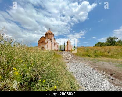 Monastero di Marmashen , villaggio di Marmashen nella provincia di Shirak in Armenia. Foto Stock