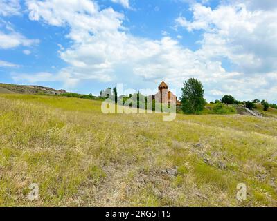 Monastero di Marmashen , villaggio di Marmashen nella provincia di Shirak in Armenia. Foto Stock