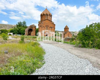 Monastero di Marmashen , villaggio di Marmashen nella provincia di Shirak in Armenia. Foto Stock