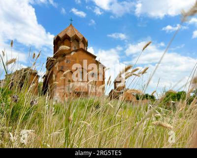 Monastero di Marmashen , villaggio di Marmashen nella provincia di Shirak in Armenia. Foto Stock