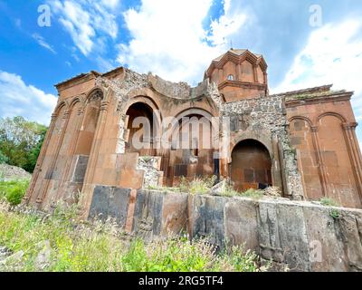 Monastero di Marmashen , villaggio di Marmashen nella provincia di Shirak in Armenia. Foto Stock