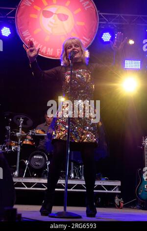 Toyah & Robert Fripp, Wickham Festival 2023 Foto Stock