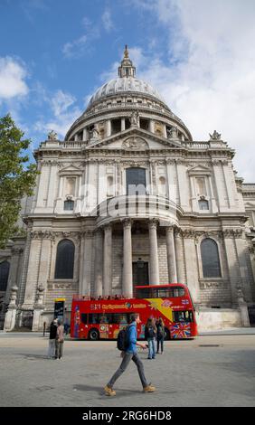 La Cattedrale di St Paul London Inghilterra England Foto Stock