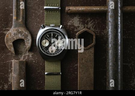 Vintage watch Foto Stock