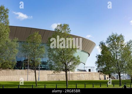 Liverpool, regno unito, 16 maggio 2023 M and S Bank Arena presso il King's Dock di Liverpool a Merseyside. Echo arena sponsorizzata da Marks e Spencer To Foto Stock