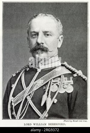 Lord William Beresford (1847 - 1900), soldato anglo-irlandese e destinatario della Croce Vittoria Foto Stock