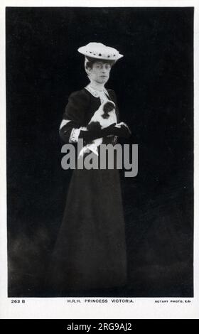 Sua altezza reale Principessa Vittoria (1868-1935) - quarta figlia e seconda figlia femmina di Edoardo VII e Alessandra di Danimarca, e sorella minore di re Giorgio V. Foto Stock