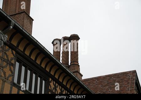 Paesaggio del castello di Ceclienhof a Potsdam, Brandeburgo, Germania Foto Stock