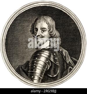 David Leslie, 1st Lord Newark, d. 1682 Generale Royalista Foto Stock