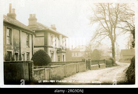 Il Villaggio, Great Bealings, Woodbridge, Suffolk, Inghilterra. Foto Stock