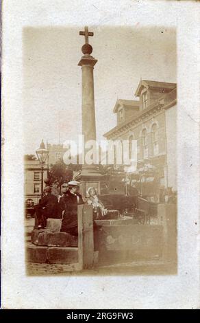 Market Square, Poulton le Fylde, Blackpool, Lancashire, Inghilterra. Foto Stock