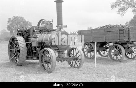 Motore per uso generico Burrell, regn. CF 3667, numero: 748, 'Century'. Costruito nel 1877 da Charles Burrell & Sons a Thetford, a Norfolk, alimentato da un motore a vapore monocilindrico da 8 NHP. Foto Stock