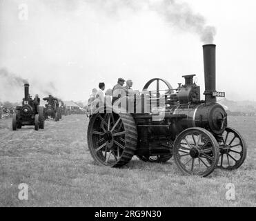 Foster General Purpose Engine, regn. FINO a 6481 14410, 'sprig'. Costruito nel 1920 da William Foster & Co. A Lincoln, alimentato da un motore a vapore monocilindrico da 7 NHP. Foto Stock