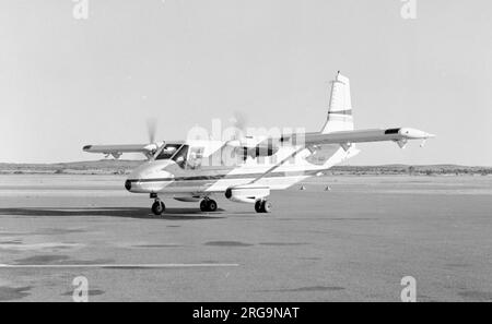 Fabbriche di aeromobili governativi (GAF) Nomad 22B VH-MSF (msn 069), del Royal Flying Doctor Service (RFDS). Il primo volo è stato effettuato il 13 febbraio 1978 e consegnato alla RFDS il 6 agosto 1978, l'ultima volta conosciuta come venduta nel gennaio 1999 a Nomad Australia. Foto Stock