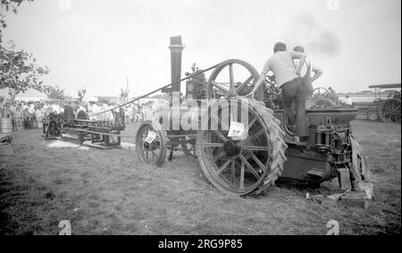 Costruttore: Charles Burrell & Sons of Thetford, Norfolk tipo: General Purpose Engine Number: 3262 Costruito: 1910 registrazione: AH 5278 cilindri ClassD: Single Crank composto NHP: 5 Nome: Perseveranza Foto Stock