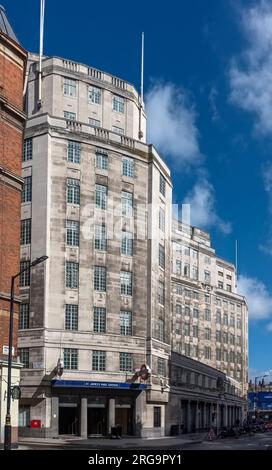 55 Broadway è l'ex quartier generale dei trasporti per Londra a Westminster, Londra, Regno Unito Foto Stock