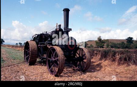 Costruttore: Charles Burrell & Sons of Thetford, Norfolk tipo: Ploughing Engine registrazione: La registrazione è stata utilizzata anche per uno scopo generale McLaren e non è riconosciuto come questo Burrell. Foto Stock