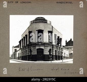 Fotografia di City of London PH, Kings Cross, Londra. Il lato principale della stampa (mostrato qui) raffigura: Faccia sulla vista del pub. Il retro della stampa (disponibile su richiesta) dettagli: Niente per la City of London, Kings Cross, London N7 9QL. A partire da luglio 2018 . Demolito . ora un blocco di appartamenti Foto Stock