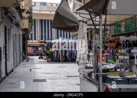 © Jeff Moore Russafa, Valencia. Chiesa di San Valero de Ruzafa (Valencia) mercato di ruzafa valencia Foto Stock