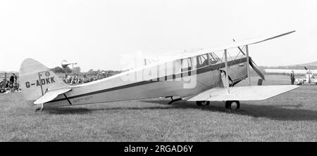 De Havilland DH.87 Hornet Moth G-ADKK Foto Stock