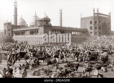 India - cerimonia legata al Delhi Durbar - probabilmente 1903 Foto Stock