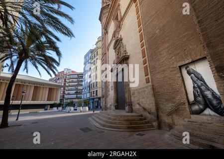 © Jeff Moore Russafa, Valencia. Chiesa di San Valero de Ruzafa (Valencia) Foto Stock