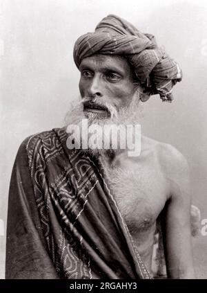 C. 1880 Keling o Kling uomo - persone di origine indiana che vivono nel sud-est asiatico arcipelago, Malesia, Singapore e Indonesia Foto Stock