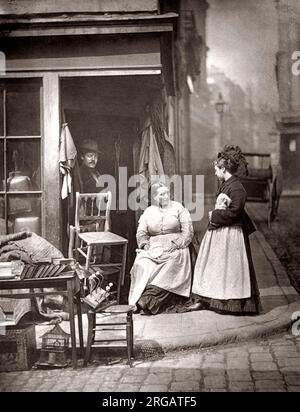 John Thomson strada "vita" Londra 1878 - Mobili Antichi Foto Stock