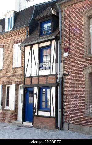 La città vecchia di Saint Valery sur somme Foto Stock