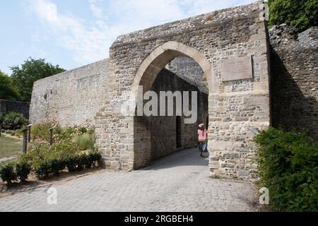 Porte Jeanne d'Arc, Saint Valery sur somme Foto Stock