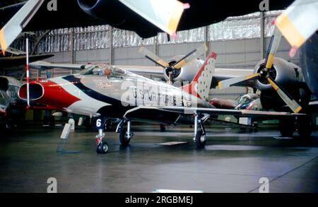 North American F-100D Super Sabre Foto Stock