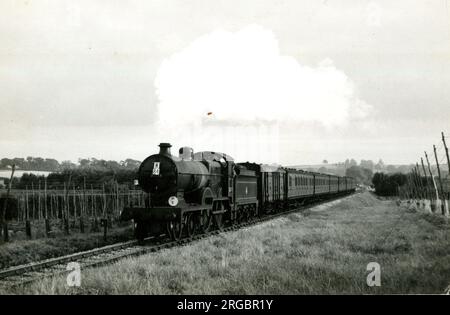 Locomotiva ferroviaria a vapore 'L1' Classe 4-4-0 N. 31751 Foto Stock