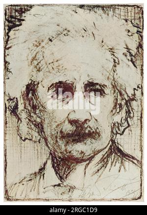 ALBERT EINSTEIN (1879 - 1955), scientist. Foto Stock
