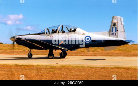 Hellenic Air Force - Beechcraft T-6A Texan II 023 (msn PG-23) Foto Stock