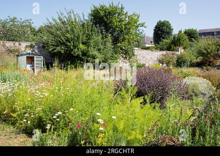 Herbarium des Remparts a Saint Valery sur somme Foto Stock