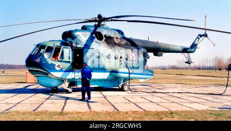 Marynarka Wojenna - MIL mi-14PL 1008 (MAN A1008). (Marynarka Wojenna - Marina Polacca) Foto Stock