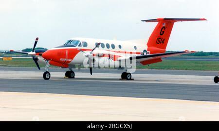 United States Navy - Beech TC-12B Huron 161514 (MSN BJ-62, call-sign '316'), di formazione Squadron 35 (VT-35), formazione Air Wing 4 (TAW-4), NAS Corpus Christi, TX. Foto Stock