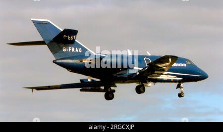 Dassault Falcon 20ECM G-FRAU (msn 97), di Cobham Aviation Services Foto Stock