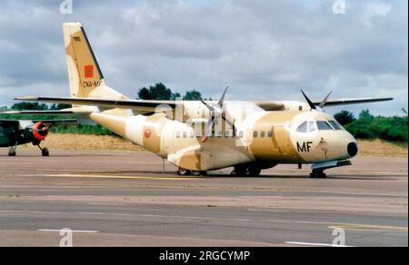 Royal Maroccan Air Force - CASA 235-100m CNA-MF (msn AL025-1-C028). Foto Stock