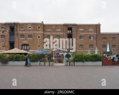 LONDRA, Regno Unito - 7 GIUGNO 2023: Museum of London Docklands Foto Stock