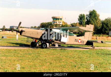 Osterreichische Luftstreitkrafte - Pilatus PC-6/B2-H2 Turbo Porter 3G-EE (msn 766), della Light Air Transport Sqn. (Osterreichische Luftstreitkrafte - Aeronautica militare austriaca) Foto Stock