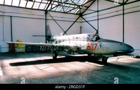 Aeronautica militare polacca - PZL-Mielec TS-11 Iskra 1607 (msn 3H1607). Foto Stock