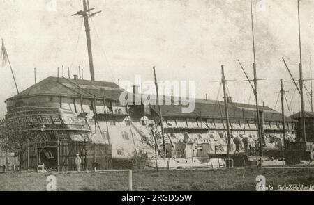 HMS Pembroke, Royal Naval Barracks, Chatham Dockyard, Kent Foto Stock
