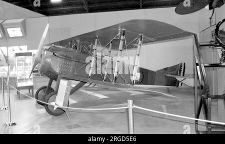 SPAD S.VII in mostra al Museo dell'aeronautica militare, Wright-Patterson Air base. Foto Stock