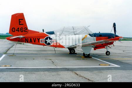 Marina degli Stati Uniti - Beechcraft T-34C Mentor 160462 (msn GL-19 codice base e, segnale di chiamata 462), del Training Air Wing-5. Foto Stock