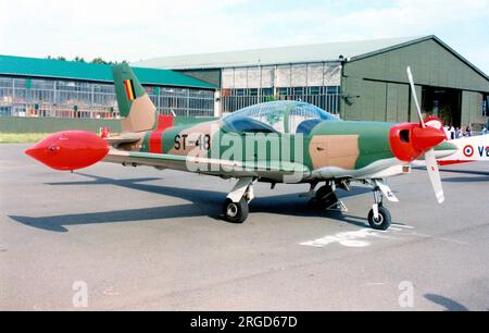 Force Aerienne Belge - SIAI-Marchetti SF.260MB ST-48 (msn 848). (Forza Aerienne Belge - Aeronautica militare belga). Foto Stock